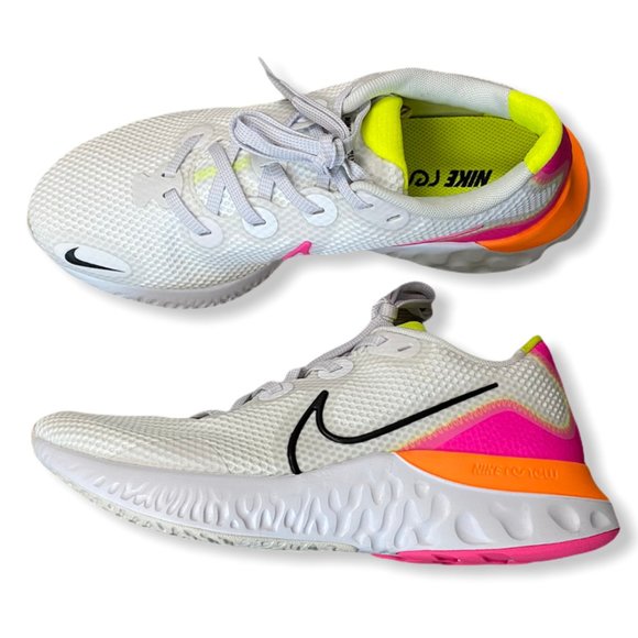 nike renew neon